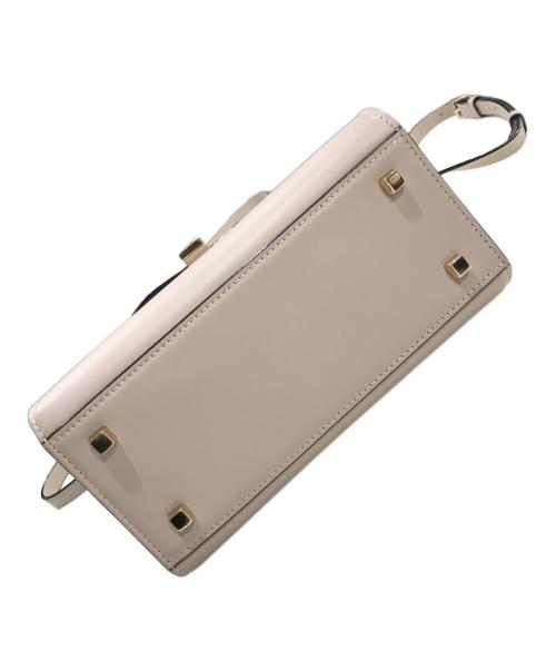 Valextra（ヴァレクストラ）Valextra (ヴァレクストラ) 2WAYショルダーバッグ ベージュの古着・服飾アイテム