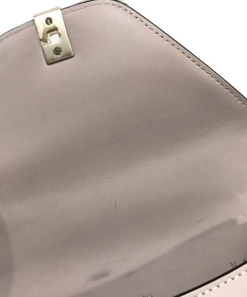 Valextra（ヴァレクストラ）Valextra (ヴァレクストラ) 2WAYショルダーバッグ ベージュの古着・服飾アイテム