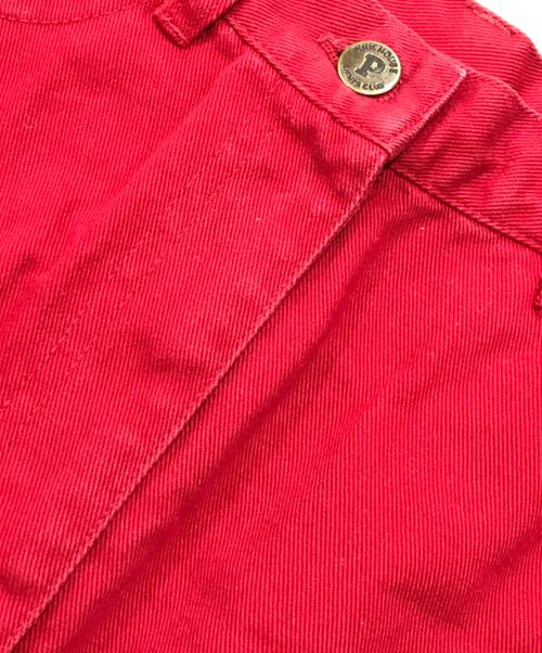 PINK HOUSE（ピンクハウス）PINK HOUSE (ピンクハウス) ロングスカート/コットンスカート レッド サイズ:Lの古着・服飾アイテム