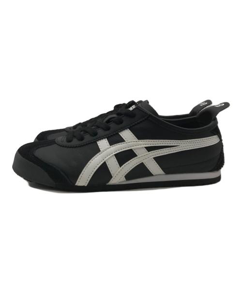 Onitsuka Tiger（オニツカタイガー）Onitsuka Tiger (オニツカタイガー) MEXICO'66ローカットスニーカー ブラック サイズ:22.5㎝の古着・服飾アイテム