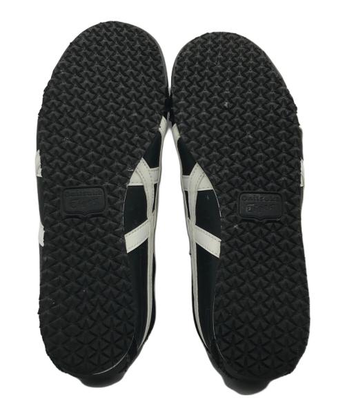 Onitsuka Tiger（オニツカタイガー）Onitsuka Tiger (オニツカタイガー) MEXICO'66ローカットスニーカー ブラック サイズ:22.5㎝の古着・服飾アイテム