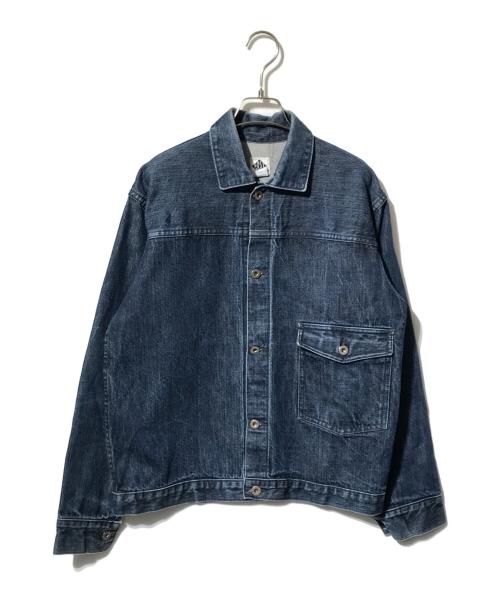 POST O'ALLS（ポストオーバーオールズ）POST O'ALLS (ポストオーバーオールズ) 1STデニムジャケット インディゴ サイズ:Sの古着・服飾アイテム