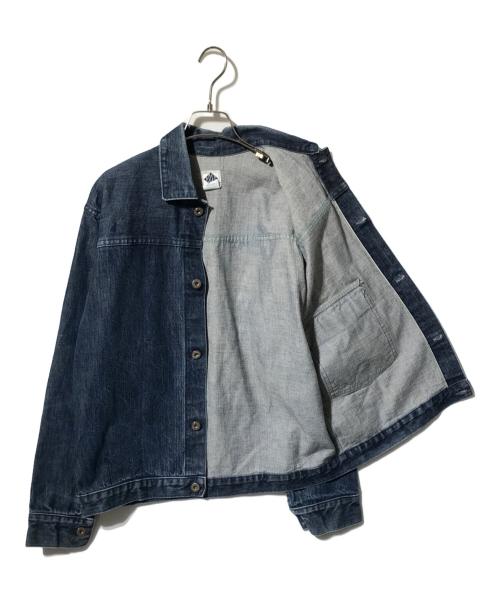 POST O'ALLS（ポストオーバーオールズ）POST O'ALLS (ポストオーバーオールズ) 1STデニムジャケット インディゴ サイズ:Sの古着・服飾アイテム