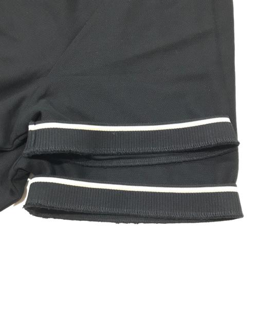 BOSS（ボス）BOSS (ボス) ジップ リブポロシャツ ブラック サイズ:SIZE 3XLの古着・服飾アイテム