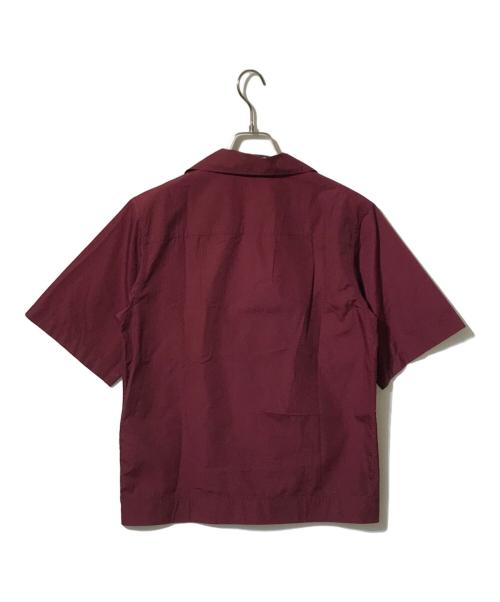 PRADA（プラダ）PRADA (プラダ) ボーリングシャツ レッド サイズ:XSの古着・服飾アイテム