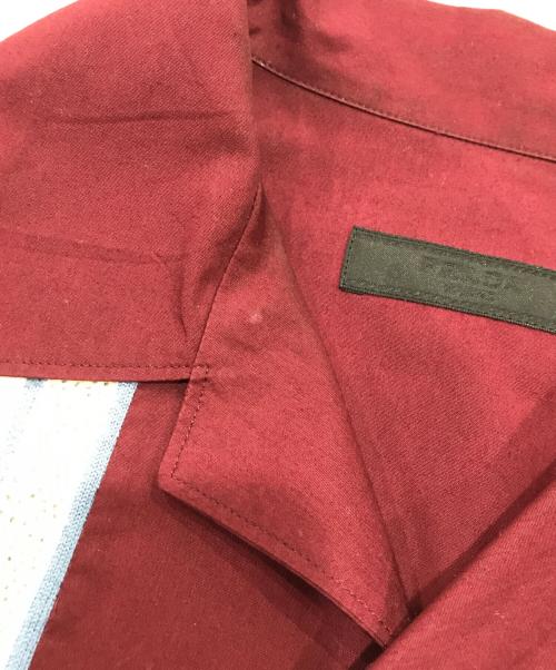 PRADA（プラダ）PRADA (プラダ) ボーリングシャツ レッド サイズ:XSの古着・服飾アイテム