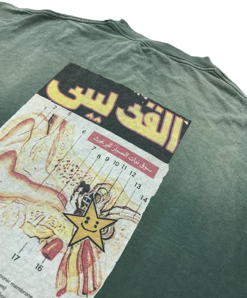 SAINT MICHAEL（セントマイケル）SAINT MICHAEL (セントマイケル) Cactus Plant Flea Market (カクタスプラントフリーマーケット) プリントTシャツ グリーン サイズ:XLの古着・服飾アイテム