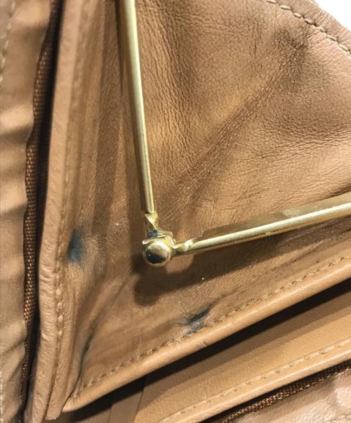 CELINE（セリーヌ）CELINE (セリーヌ) トリオンフ2つ折り財布 ブラウンの古着・服飾アイテム