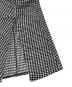 中古・古着 HER LIP TO (ハーリップトゥ) French Chic Gingham Dress/フレンチスリーブワンピース ブラック×ホワイト サイズ:S：12000円