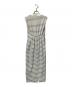 HER LIP TO (ハーリップトゥ) French Sleeve Polo Long Dress ホワイト×ブラック サイズ:S：8000円