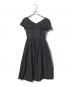 Her lip to (ハーリップトゥ) Twisted Ribbon Tiered Dress/ティアードワンピース ブラック サイズ:S：7000円