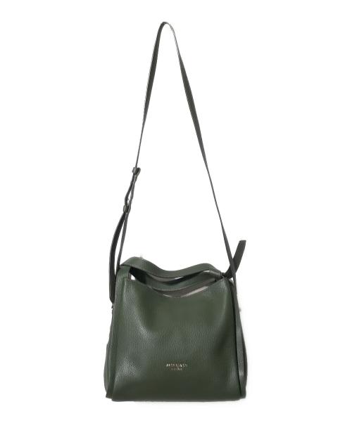 Kate Spade（ケイトスペード）Kate Spade (ケイトスペード) ノット ミディアム クロスボディ トート グリーンの古着・服飾アイテム