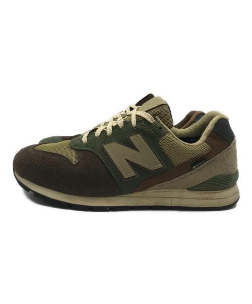 NEW BALANCE（ニューバランス）NEW BALANCE (ニューバランス) 996 GORE-TEX ベージュ×カーキ サイズ:27.0㎝の古着・服飾アイテム