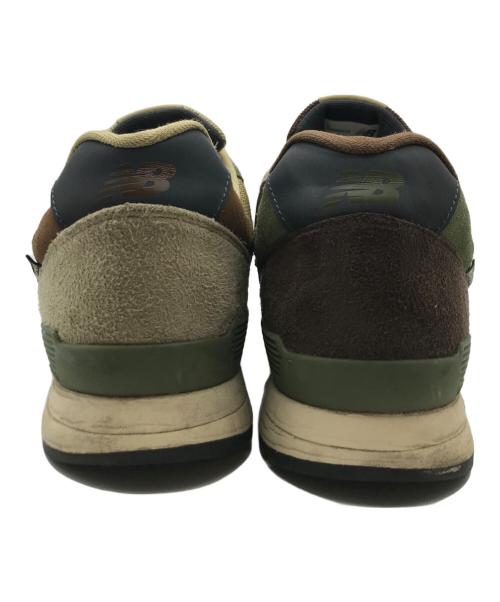 NEW BALANCE（ニューバランス）NEW BALANCE (ニューバランス) 996 GORE-TEX ベージュ×カーキ サイズ:27.0㎝の古着・服飾アイテム