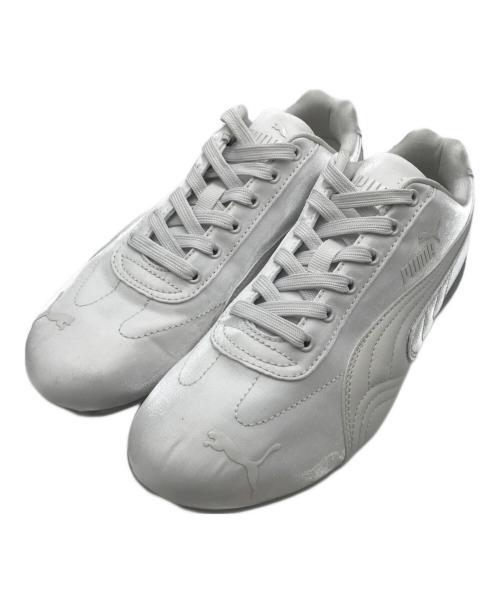 PUMA（プーマ）PUMA (プーマ) スピードキャット アノダイズド スニーカー ホワイト サイズ:24.0の古着・服飾アイテム