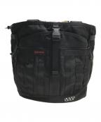 BRIEFING×WHITE MOUNTAINEERINGブリーフィング×ホワイトマウンテ二アニング）の古着「GYM WIRE TOTE/ワイドトートバッグ」｜ブラック