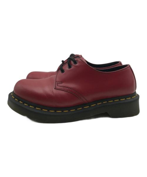 Dr.Martens（ドクターマーチン）Dr.Martens (ドクターマーチン) 3ホールシューズ レッド サイズ:23.0の古着・服飾アイテム