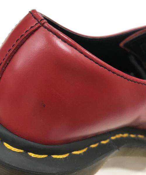 Dr.Martens（ドクターマーチン）Dr.Martens (ドクターマーチン) 3ホールシューズ レッド サイズ:23.0の古着・服飾アイテム