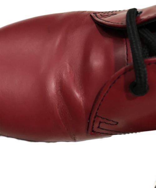 Dr.Martens（ドクターマーチン）Dr.Martens (ドクターマーチン) 3ホールシューズ レッド サイズ:23.0の古着・服飾アイテム