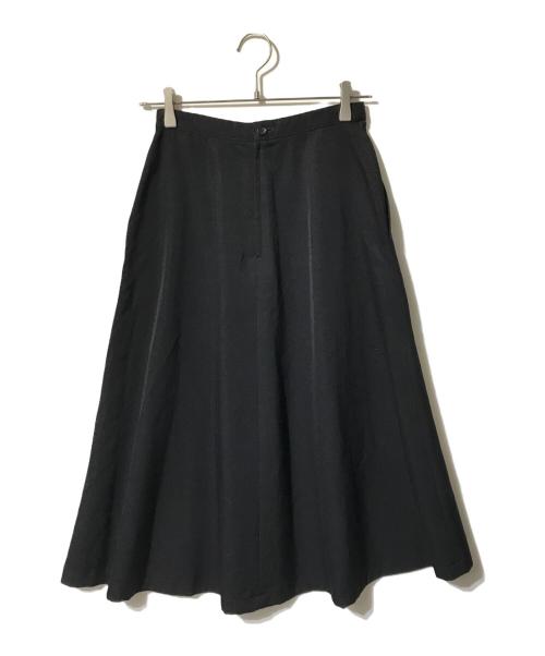 tricot COMME des GARCONS（トリココムデギャルソン）tricot COMME des GARCONS (トリココムデギャルソン) ウールギャバジンスカート/ロングスカート ブラック サイズ:Mの古着・服飾アイテム