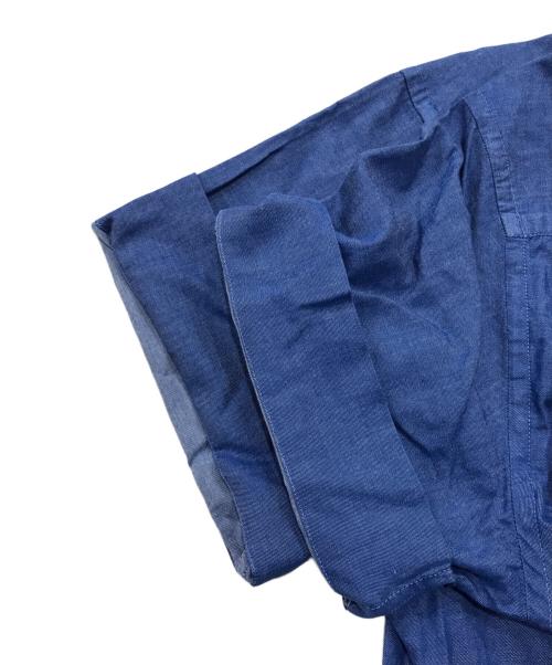 Vivienne Westwood man（ヴィヴィアン ウェストウッド マン）Vivienne Westwood man (ヴィヴィアン ウェストウッド マン) スモールオーブワッペンS/Sシャツ/半袖シャツ ブルー サイズ:46の古着・服飾アイテム