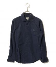 Vivienne Westwood man（ヴィヴィアン ウェストウッド マン）の古着「比翼シャツ/長袖シャツ」｜ネイビー