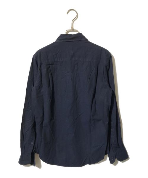 Vivienne Westwood man（ヴィヴィアン ウェストウッド マン）Vivienne Westwood man (ヴィヴィアン ウェストウッド マン) 比翼シャツ/長袖シャツ ネイビー サイズ:46の古着・服飾アイテム