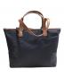 FURLA (フルラ) トートバッグ ネイビー×ブラック：6000円