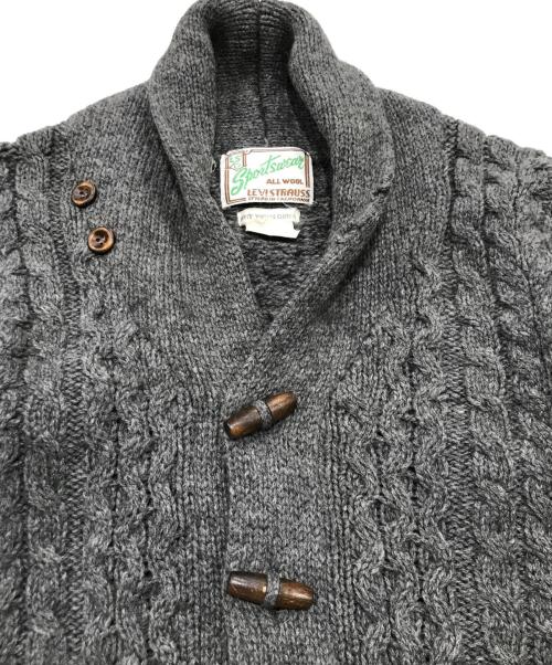LEVI'S VINTAGE CLOTHING（リーバイス ビンテージ クロージング）LEVI'S VINTAGE CLOTHING (リーバイス ビンテージ クロージング) ショールカラーカーディガン グレー サイズ:Sの古着・服飾アイテム