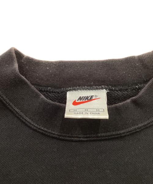 NIKE（ナイキ）NIKE (ナイキ) 90’S ビッグスウォッシュロゴスウェット ブラック サイズ:Mの古着・服飾アイテム
