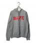 A BATHING APE（アベイシングエイプ）の古着「プルオーバーパーカー」｜グレー