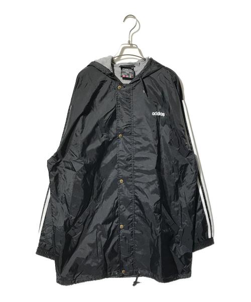 adidas（アディダス）adidas (アディダス) 80’Sフーデッドジャケット ブラック サイズ:Mの古着・服飾アイテム