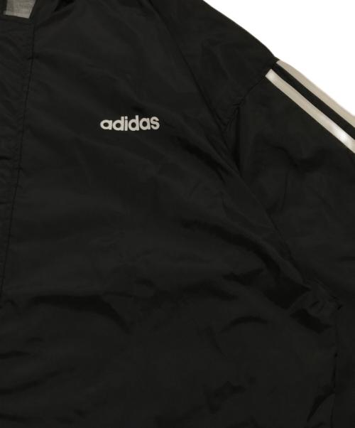 adidas（アディダス）adidas (アディダス) 80’Sフーデッドジャケット ブラック サイズ:Mの古着・服飾アイテム