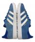 中古・古着 adidas (アディダス) ガゼル ゴルフ ブルー サイズ:27.5㎝：7000円