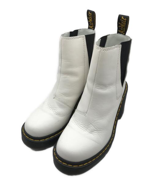 Dr.Martens（ドクターマーチン）Dr.Martens (ドクターマーチン) チェルシーブーツ ホワイト サイズ:UK5の古着・服飾アイテム