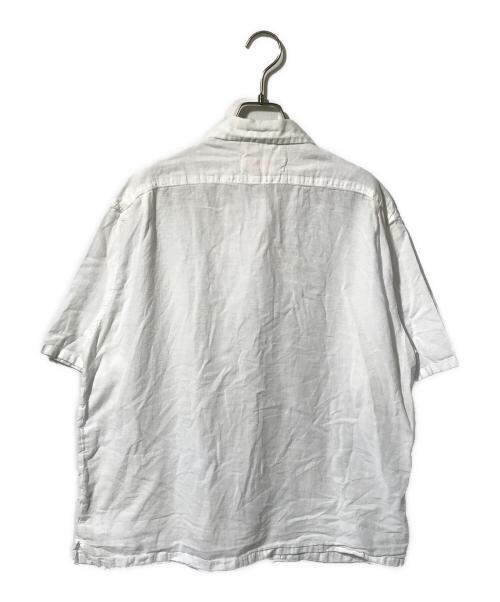 NICENESS（ナイスネス）NICENESS (ナイスネス) 半袖シャツ ホワイト サイズ:Mの古着・服飾アイテム
