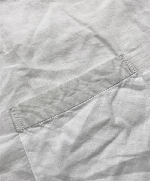 NICENESS（ナイスネス）NICENESS (ナイスネス) 半袖シャツ ホワイト サイズ:Mの古着・服飾アイテム