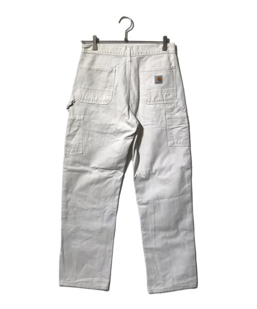 CarHartt（カーハート）CarHartt (カーハート) ダブルニーペインターパンツ ホワイト サイズ:30×30の古着・服飾アイテム