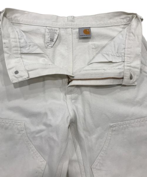 CarHartt（カーハート）CarHartt (カーハート) ダブルニーペインターパンツ ホワイト サイズ:30×30の古着・服飾アイテム