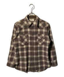 PENDLETON（ペンドルトン）の古着「ウエスタンシャツ/長袖シャツ」｜ブラウン