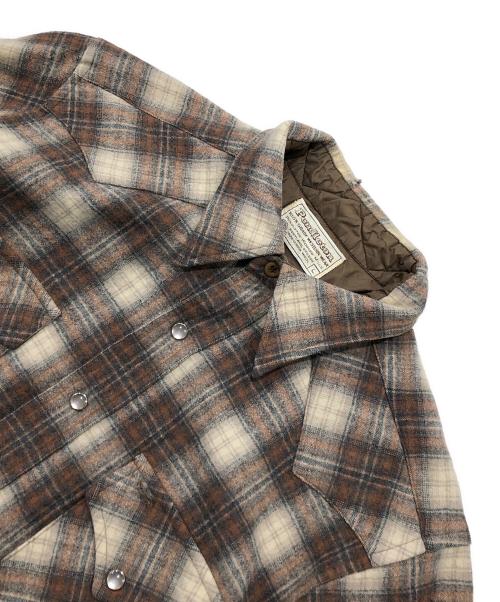 PENDLETON（ペンドルトン）PENDLETON (ペンドルトン) ウエスタンシャツ/長袖シャツ ブラウン サイズ:Lの古着・服飾アイテム
