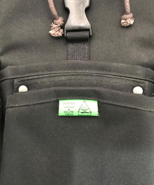 PORTER（ポーター）PORTER (ポーター) UNIONリュック ブラックの古着・服飾アイテム
