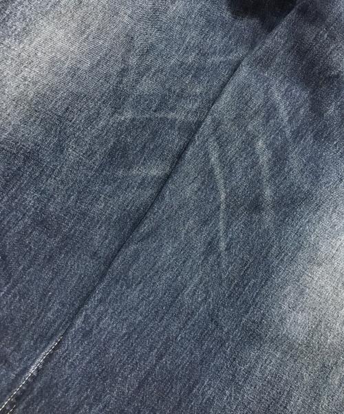 Graphpaper（グラフペーパー）Graphpaper (グラフペーパー) Selvage Denim Two Tuck Pants DARK FADE/デニムパンツ インディゴ サイズ:101cm（W40）の古着・服飾アイテム