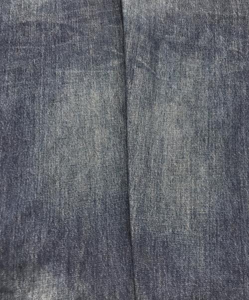 Graphpaper（グラフペーパー）Graphpaper (グラフペーパー) Selvage Denim Two Tuck Pants DARK FADE/デニムパンツ インディゴ サイズ:101cm（W40）の古着・服飾アイテム