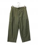 PRESSE・）の古着「USAF Hemmed Bottoms」｜カーキ