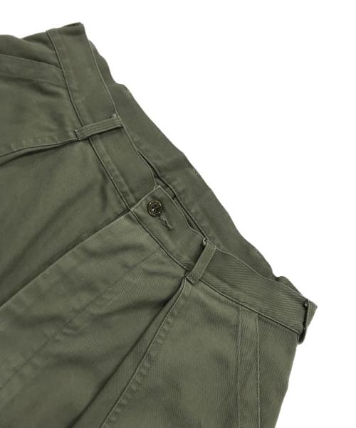 PRESSE（・）PRESSE (・) USAF Hemmed Bottoms カーキ サイズ:1の古着・服飾アイテム