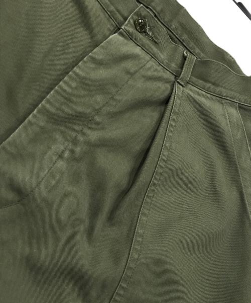 PRESSE（・）PRESSE (・) USAF Hemmed Bottoms カーキ サイズ:1の古着・服飾アイテム