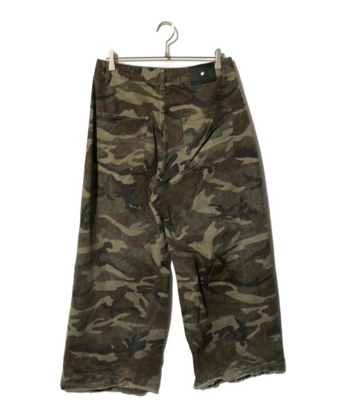 DANKE SCHON（ダンケ シェーン）DANKE SCHON (ダンケ シェーン) BAGGY JEANS/CAMO SWARO グリーン サイズ:Ｍの古着・服飾アイテム
