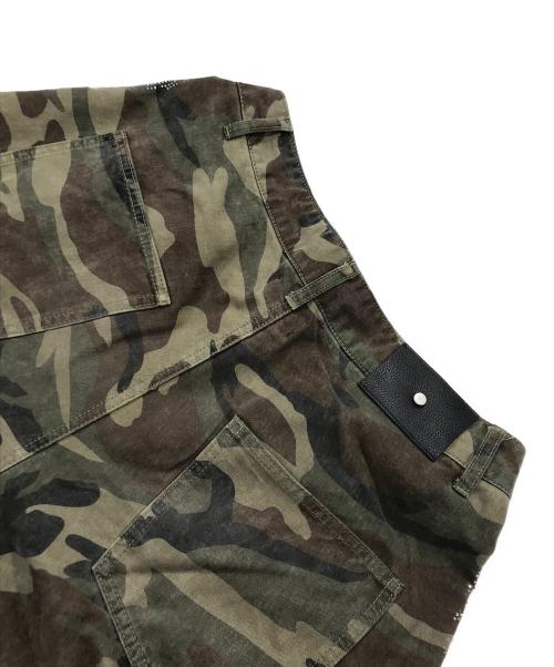 DANKE SCHON（ダンケ シェーン）DANKE SCHON (ダンケ シェーン) BAGGY JEANS/CAMO SWARO グリーン サイズ:Ｍの古着・服飾アイテム
