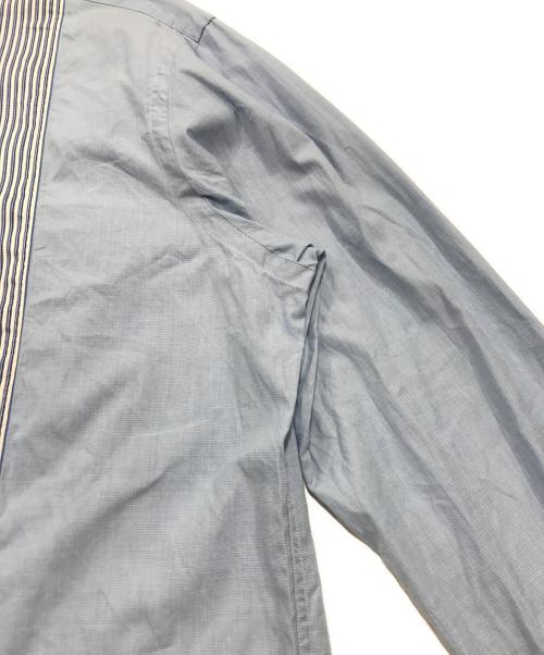 POLO RALPH LAUREN（ポロ・ラルフローレン）POLO RALPH LAUREN (ポロ・ラルフローレン) バンドカラーシャツ ブルー サイズ:Lの古着・服飾アイテム
